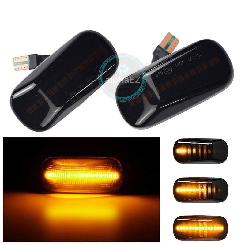 Honda 2pcs Led Dynamic Side Turn Signal Light For Accord Civic City Fit