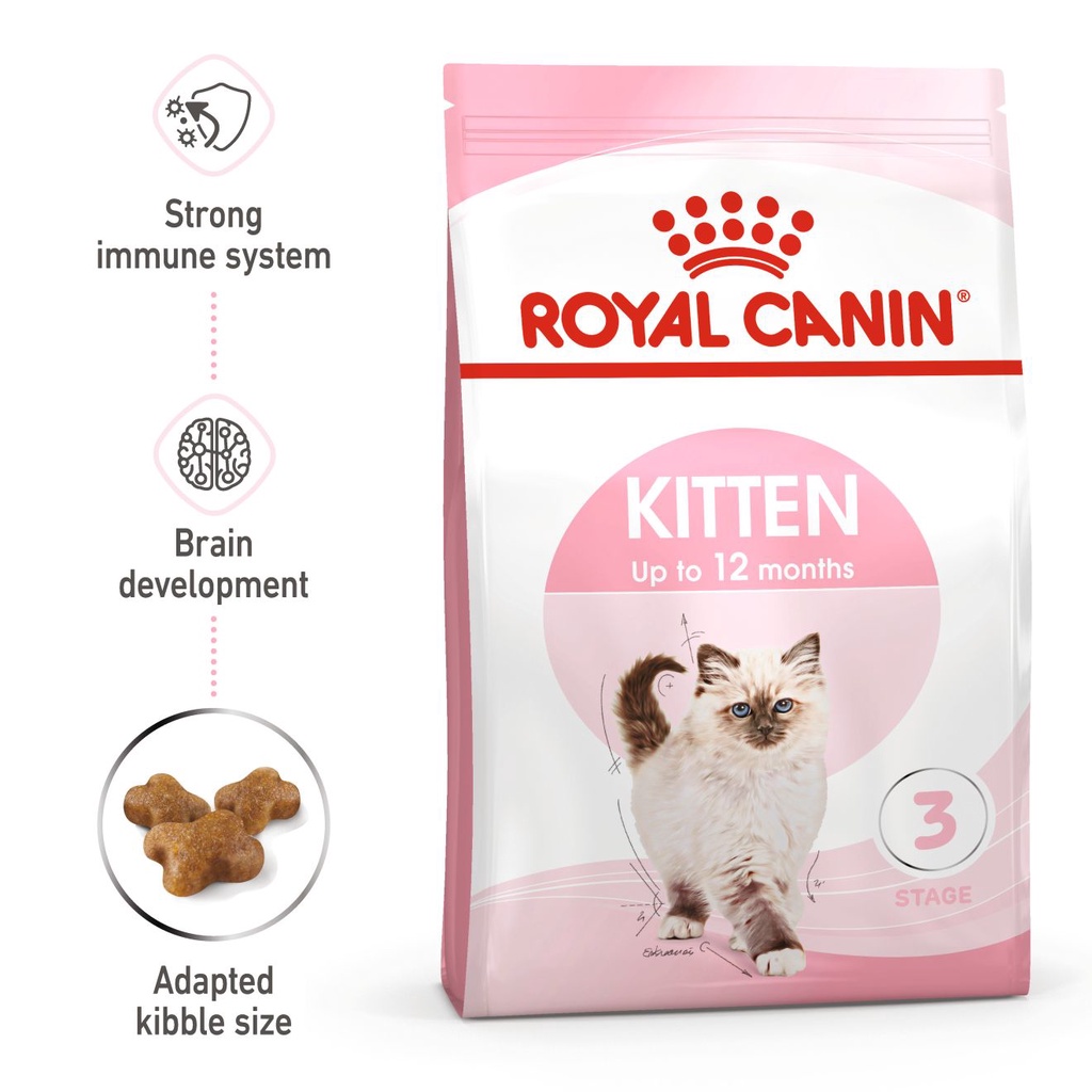 (Best Before 9 Feb 2027) Royal Canin Kitten Dry Cat Food 10KG | Shopee ...