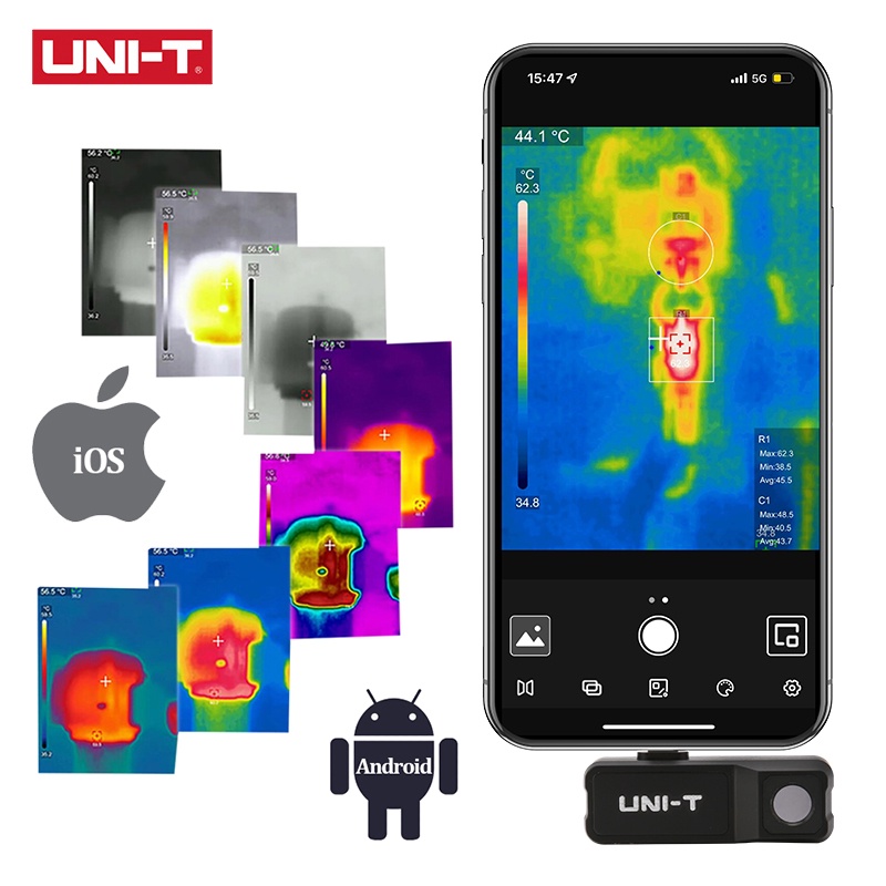 For IOS Android】UNI-T UTi120Mobile 10800 Pixel Infrared Thermal