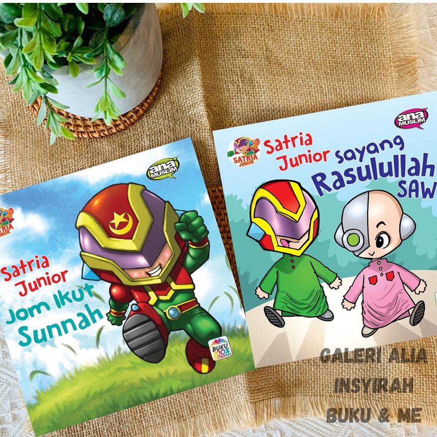 Komik Kanak Kanak ANA MUSLIM Siri Awal Baca Buku Kanak Kanak Satria ...