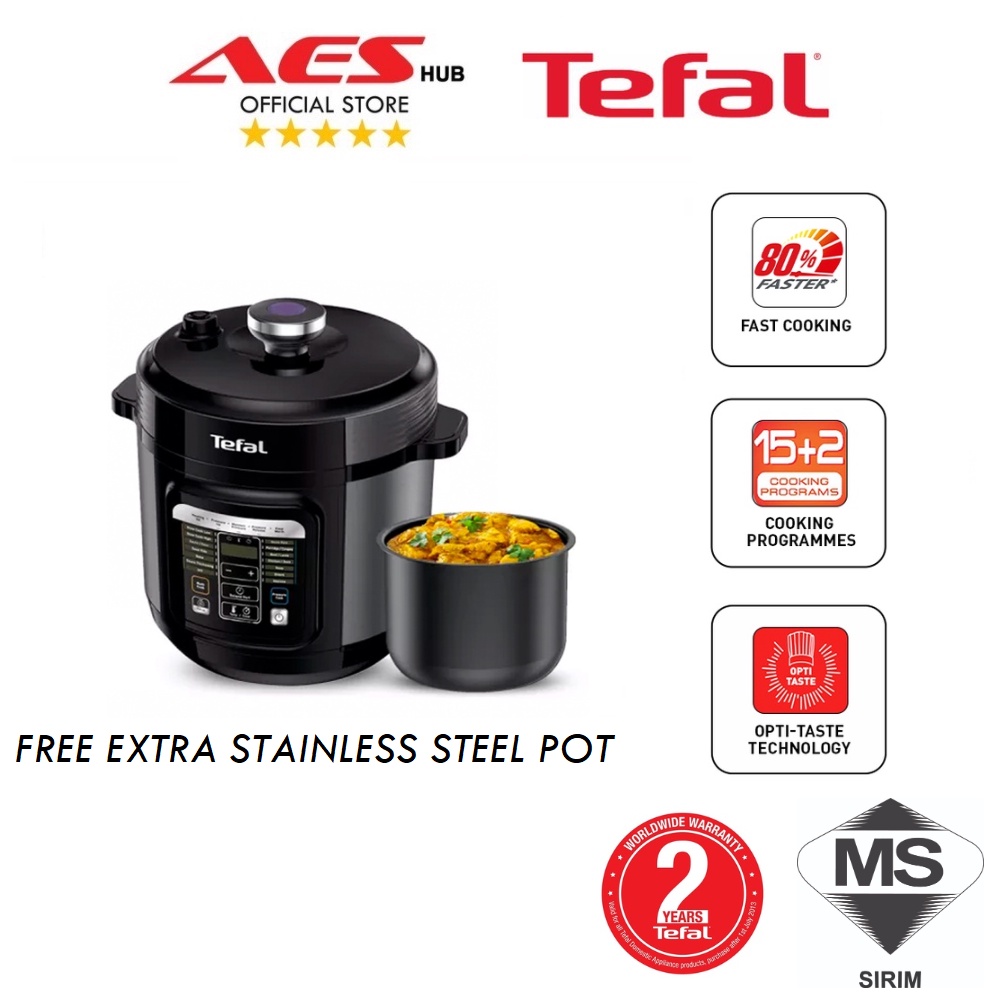 Tefal Pressure Cooker Home Chef Smart Multi Cooker Periuk Tekanan