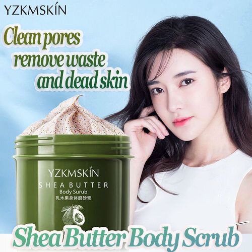 Shea Butter Body Scrub Gentle Exfoliating Cream Body Moisturizing