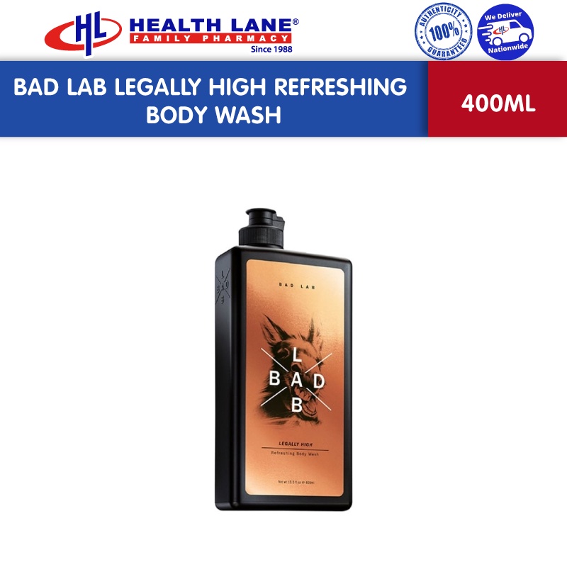 BAD LAB Legally High Refreshing Body Wash (400ml) Shopee Malaysia