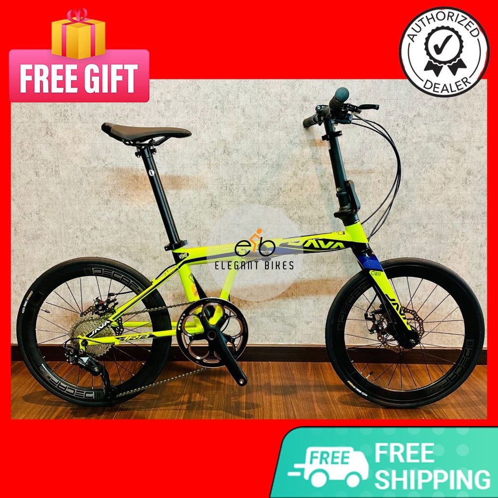 JAVA IRA CARBON FORK 10SP SHIMANO DEORE 451 WHEELSET CHROMOLY