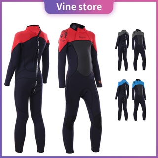 One-piece Diving Suits Long Sleeve 3MM Neoprene Scuba Diving Protection  Clothes Warm Sun Protection Elastic for Water Sports