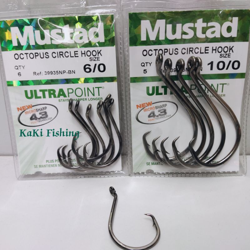 Garatéia Mustad 36102R Ultra Point - Cartela com 11 unidades - Mustad