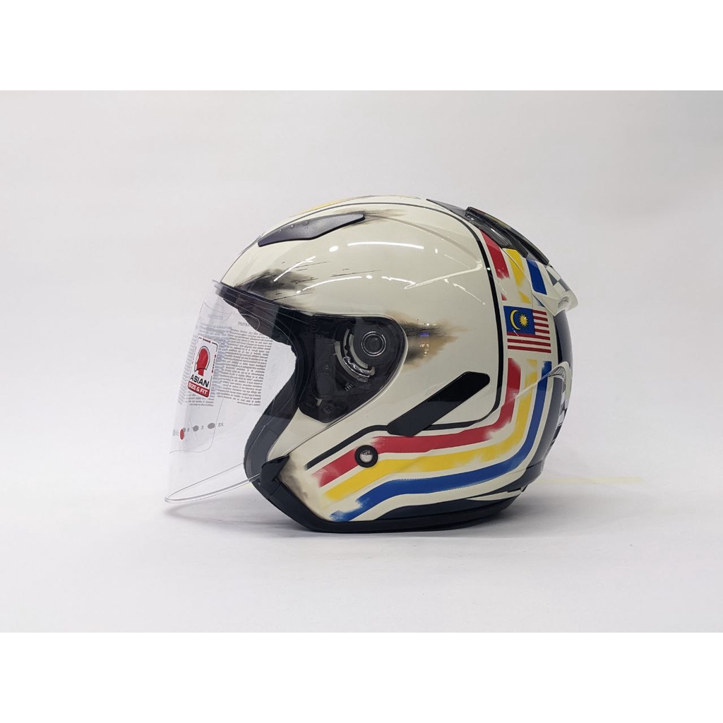 HELMET KYT MERDEKA 65 SPECIAL EDITION 2022 Shopee Malaysia