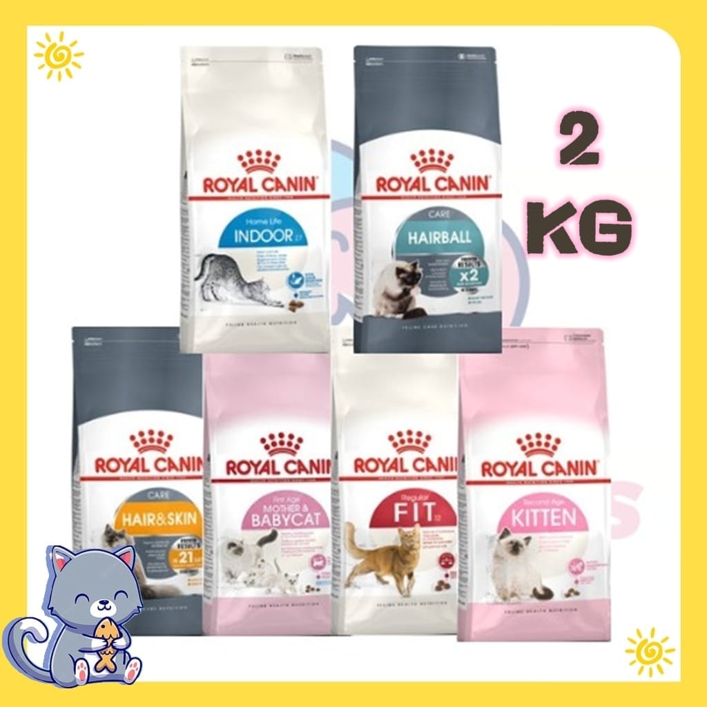 Royal Canin Dry Cat Food 2KG [100 Original Packing] Shopee Malaysia