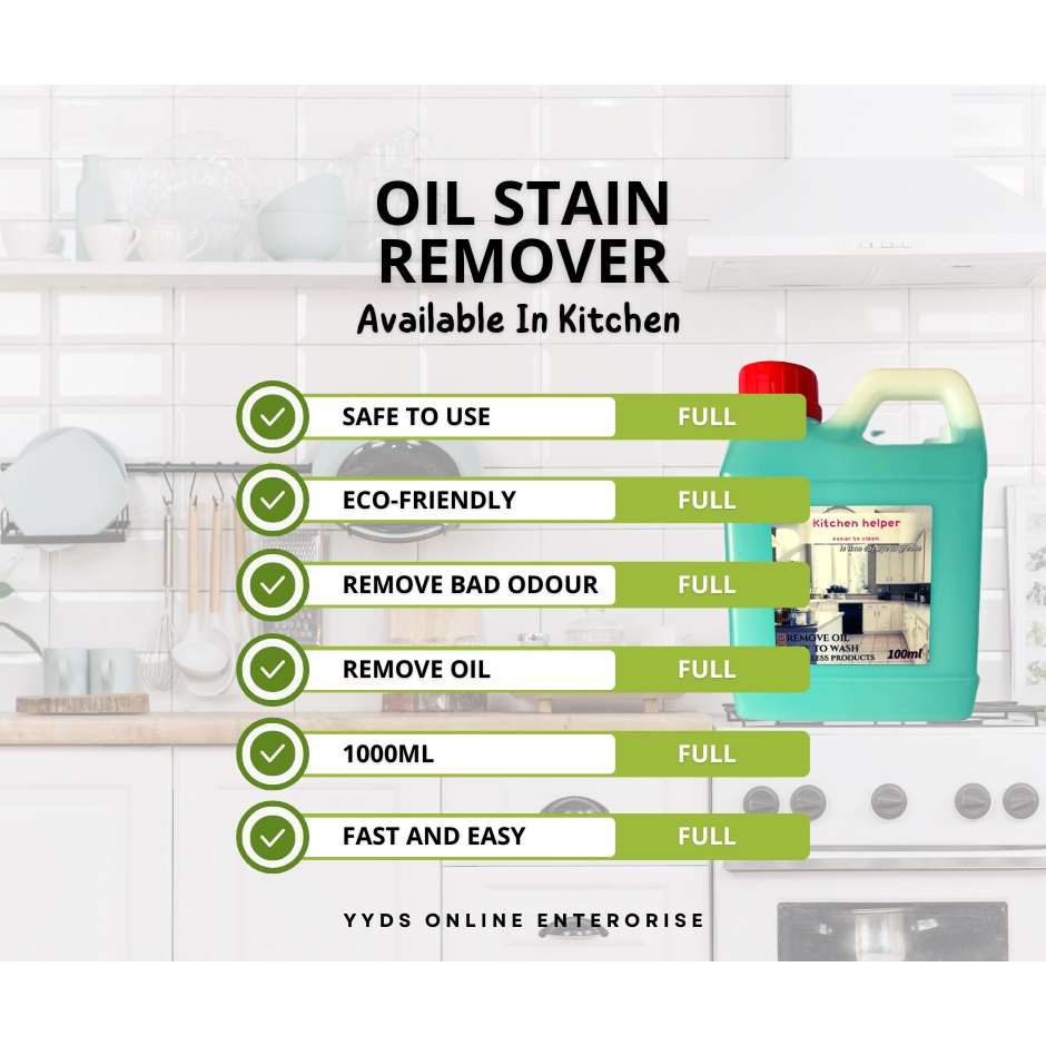 Kitchen Degreaser 5L (READY STOCK)/ Stove cleaner / Range Hood Cleaner