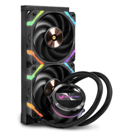 # VALKYRIE GL-Series [GL240/GL360] RGB AIO Liquid CPU Cooler # [BLACK ...