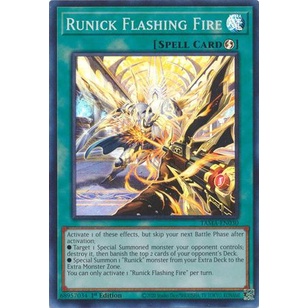 Yugioh Card - TCG - Runick Flashing Fire / TAMA-EN030' | Shopee Malaysia