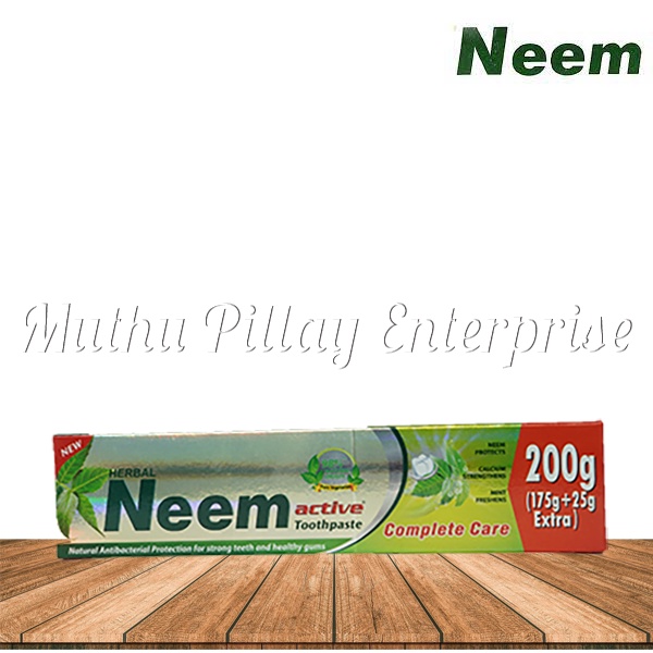 HERBAL NEEM ACTIVE TOOTHPASTE 200G Shopee Malaysia