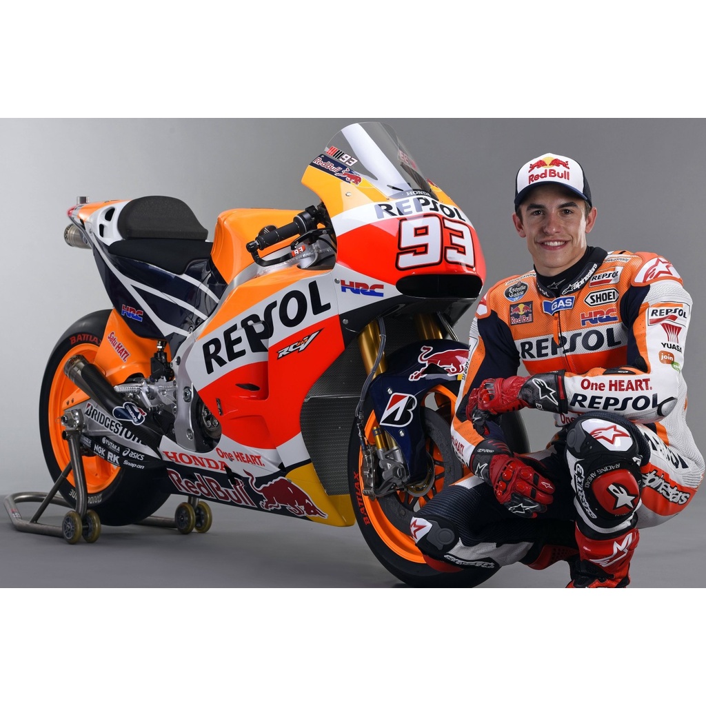 Marc Marquez-93 Poster/Sticker PVC Poster/PE Photo Paper | Shopee Malaysia