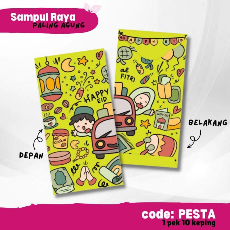 SAMPUL RAYA EXCLUSIVE 2023 | LIMITED DESIGN | KERTAS TEBAL | FULL PRINT ...