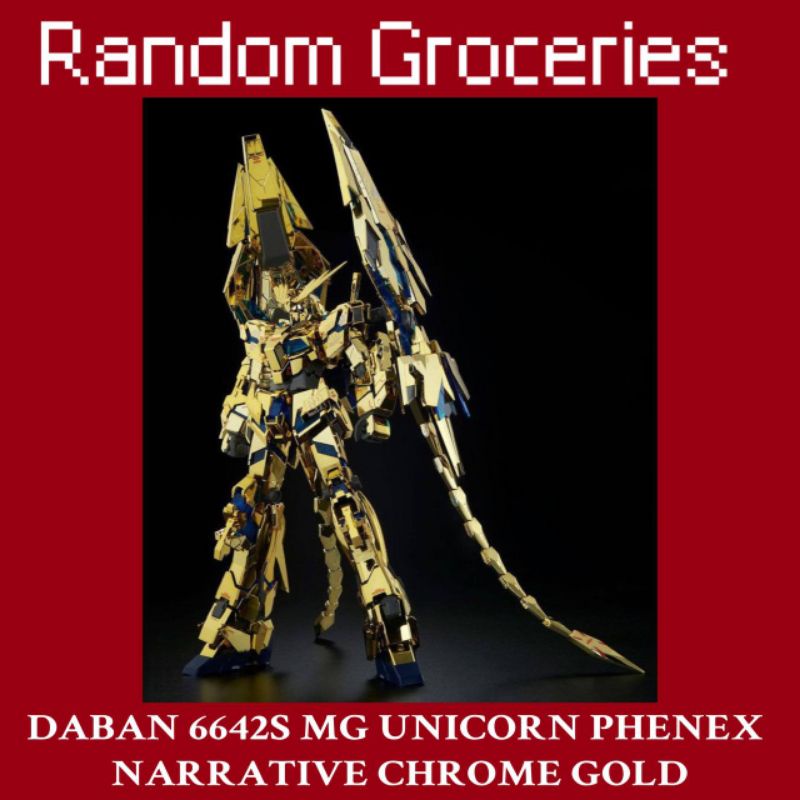 DABAN 6642S MG UNICORN PHENEX NARRATIVE CHROME GOLD | Shopee Malaysia