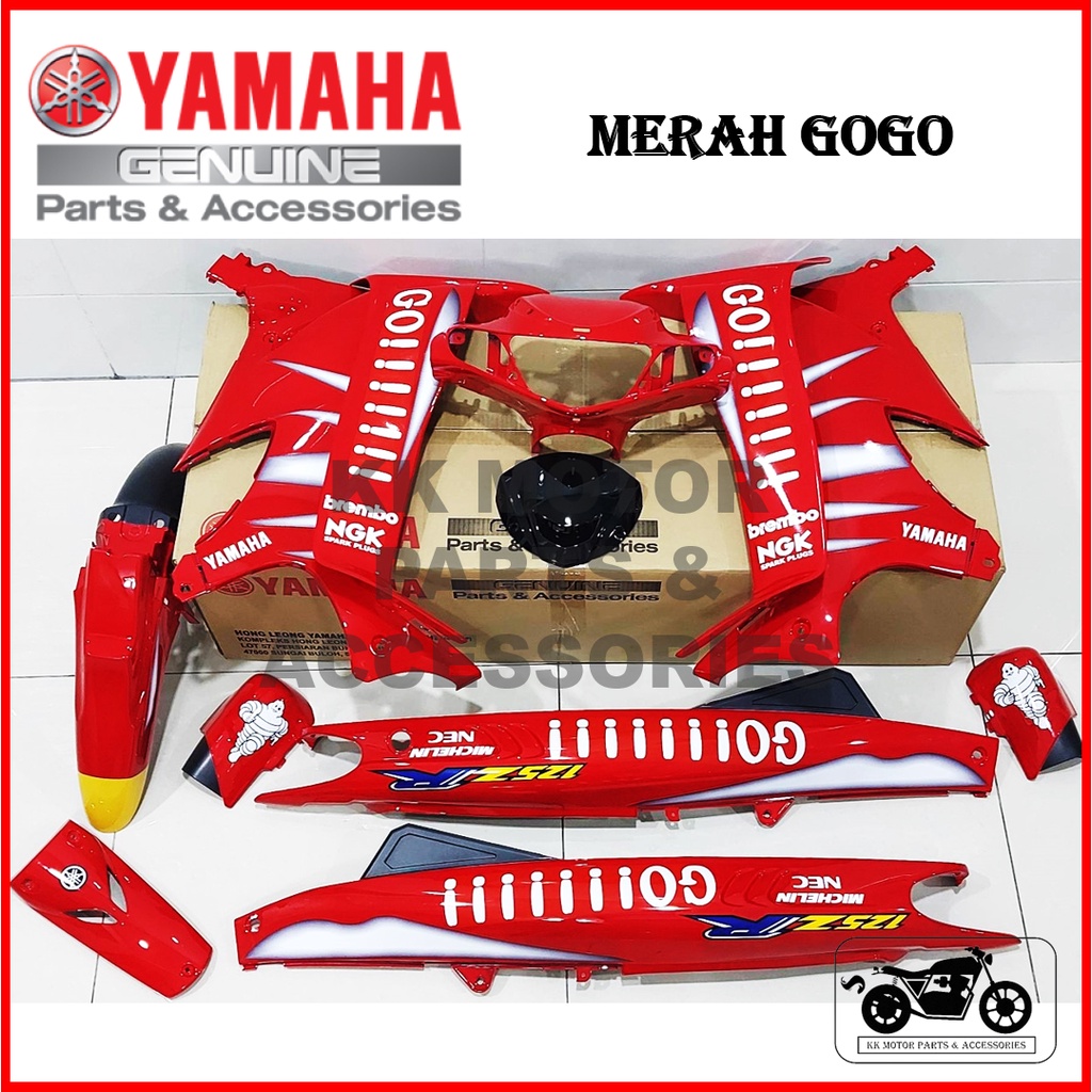 [ORIGINAL HLY !!!] YAMAHA Y125 Y125ZR 125ZR COVERSET COVER SET BODY ...