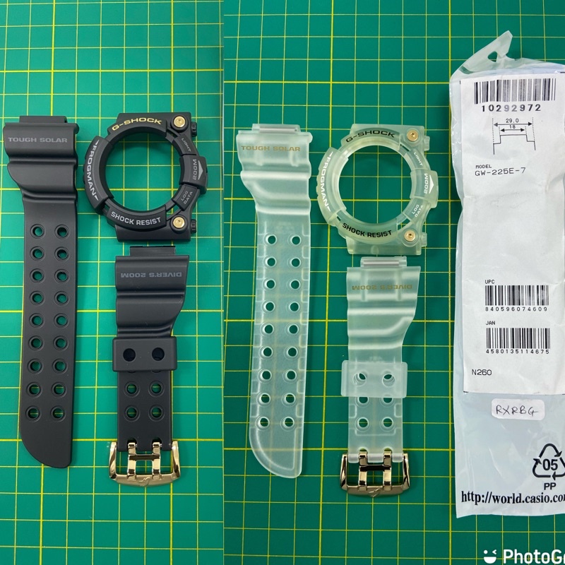 CUSTOM MATTE BAND AND BEZEL FOR GWF1000 FROGMAN