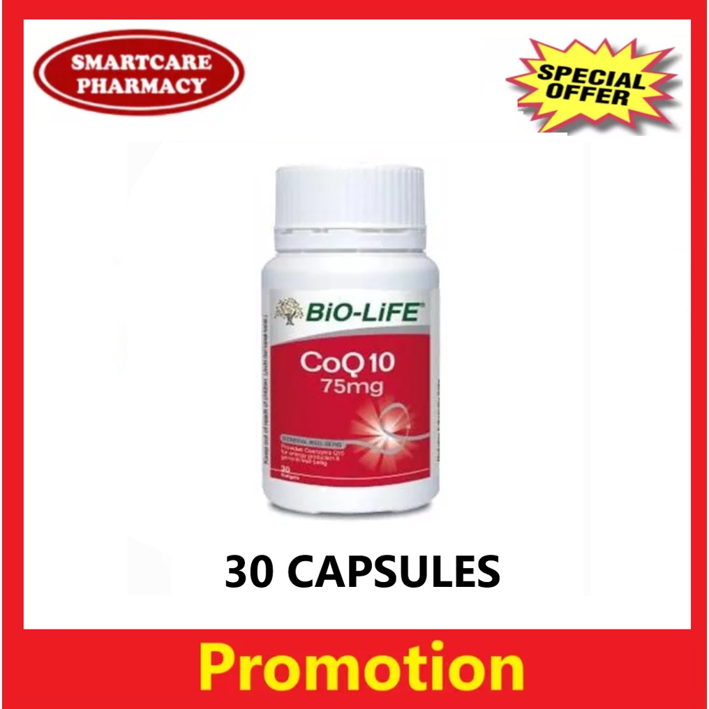 BioLife CoQ10 75mg (30's) Shopee Malaysia
