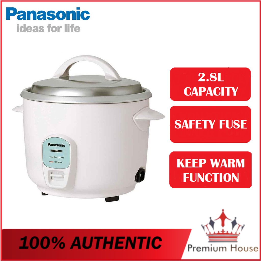 PANASONIC 2.8L CONVENTIONAL RICE COOKER SR-E28A (RANDOM COLOUR ...