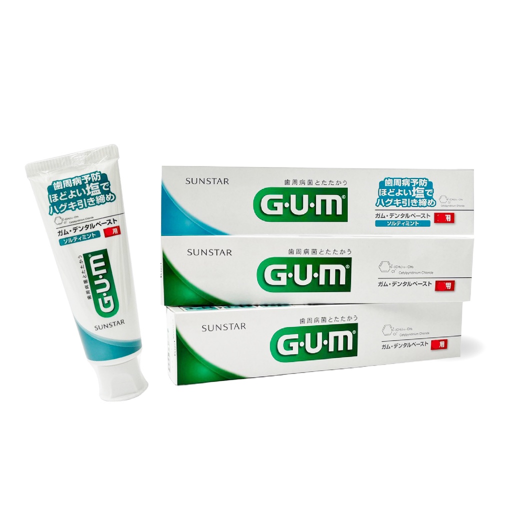 Gum on sale toothpaste japan