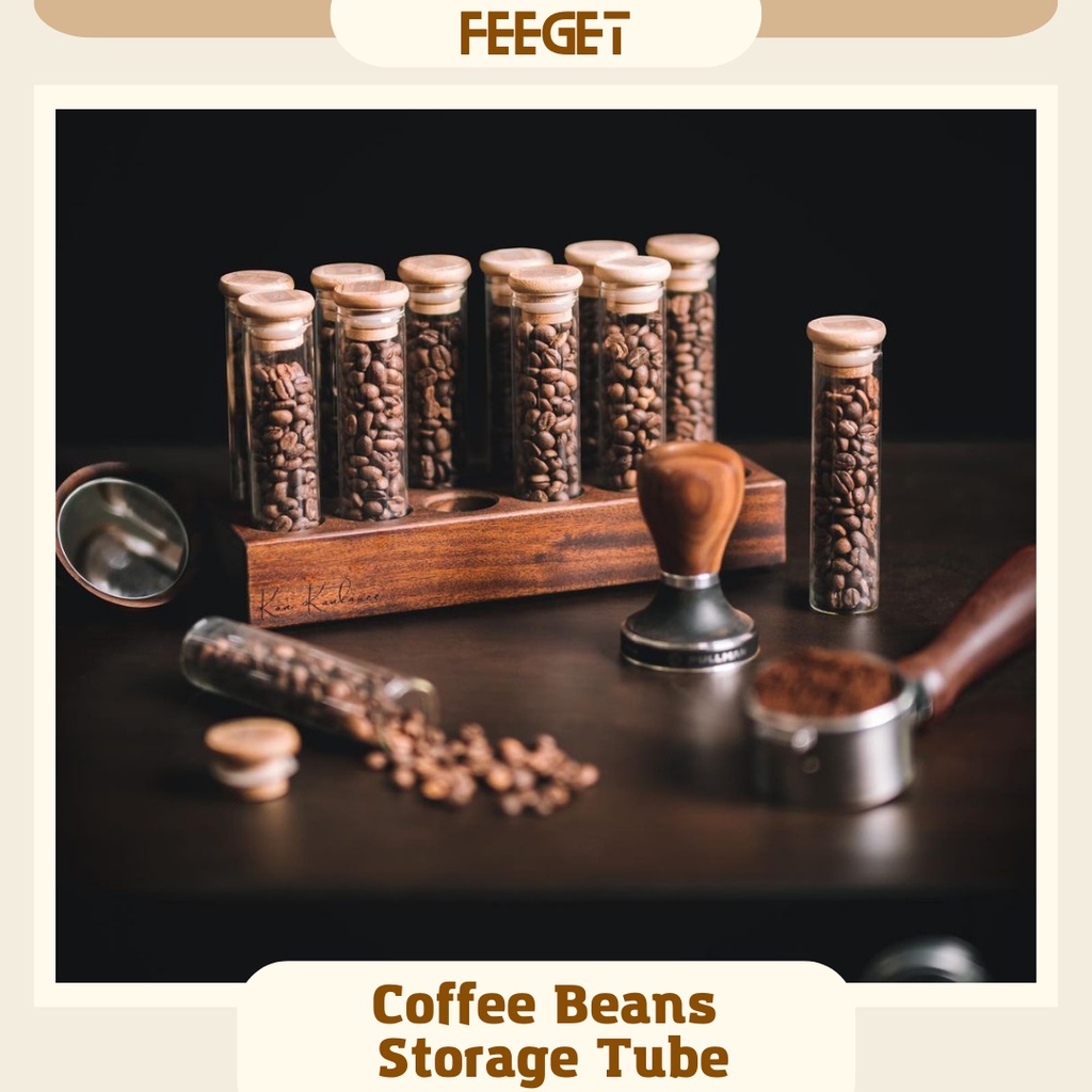 Single Dose Coffee Beans Storage Tube/ Cellar / Bean Vault Single