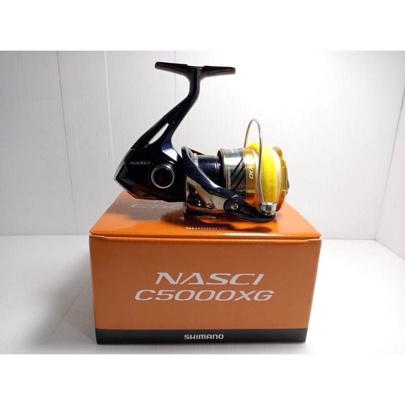 Shimano Nasci 2500 Carrete Shimano Nasci C5000 XG - Tienda De