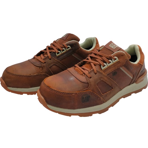 Caterpillar Shoes Men's P91004 Barley Woodward Leather Steel Toe Work