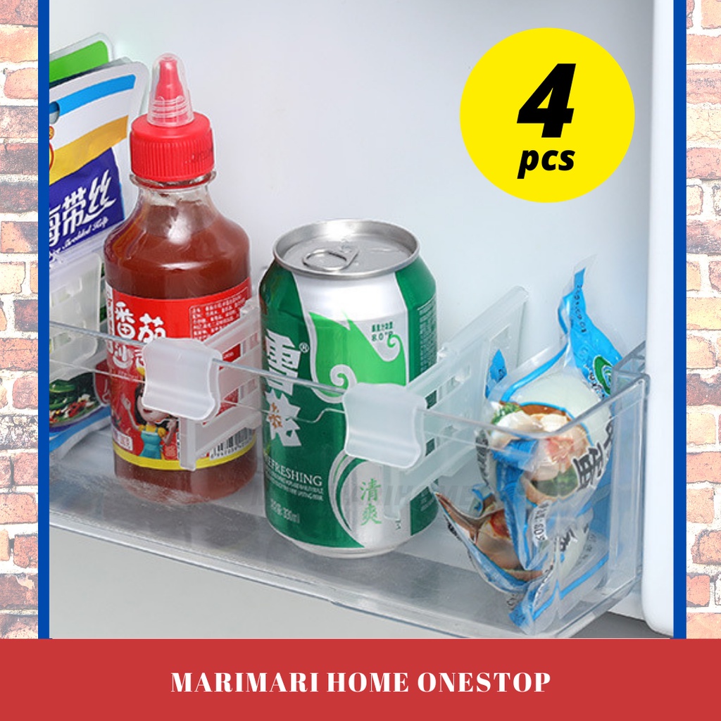 4pcs/set Extendable Fridge Drawer Divider Refrigerator Partition ...