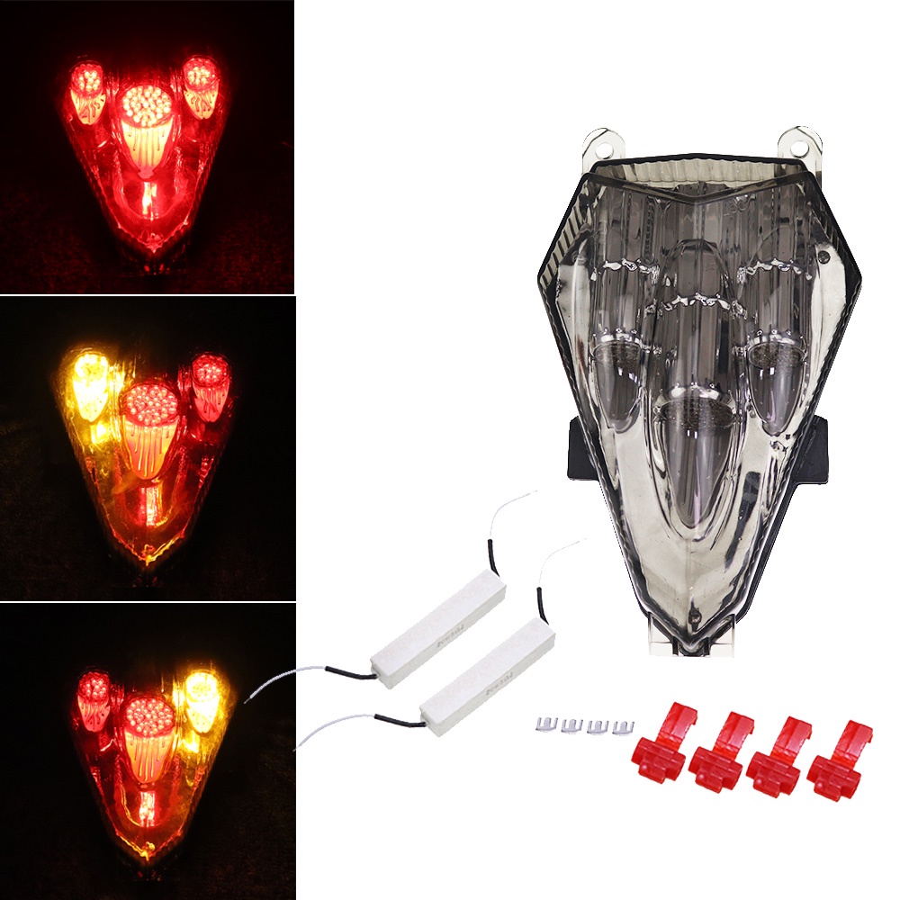 Rear Tail Light Integrated Led Brake Turn Signals Lamp For Yamaha Yzf R6 Yzf R6 Yzfr6 2006 2013 9771