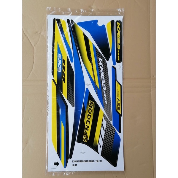 Stickers Motor Cover Set MR3 | Shopee Malaysia