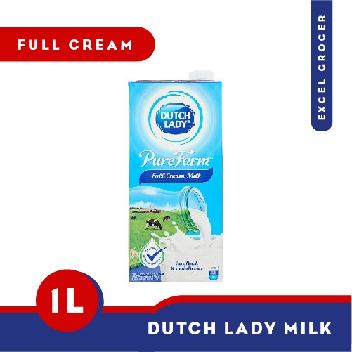 Dutch Lady Full Cream Milk 1L Shopee Malaysia