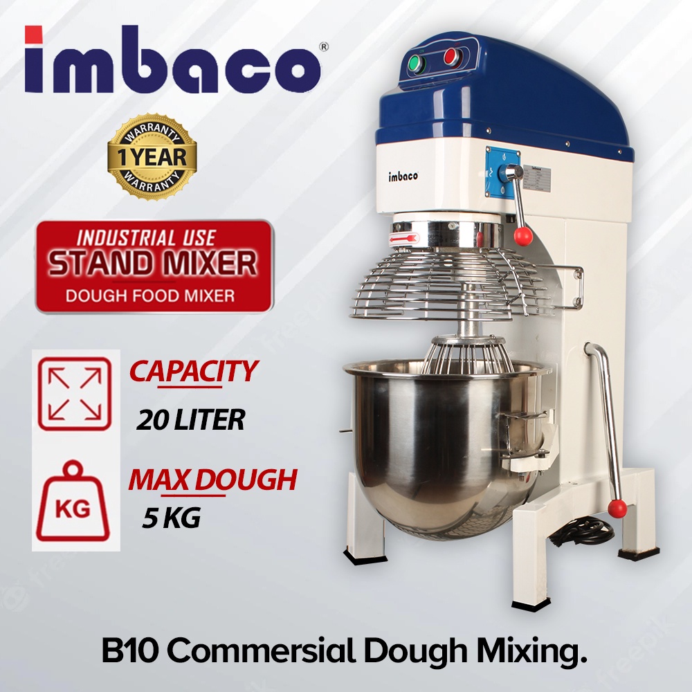 Imbaco Heavy Duty Commercial Food Mixer 20L WM243 Stand Mixer With