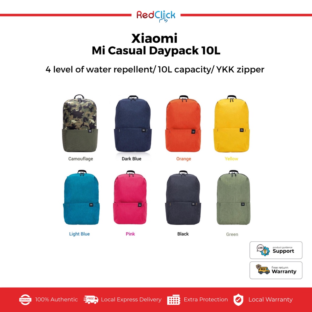 Xiaomi Mi Casual DayPack (10L) | Shopee Malaysia