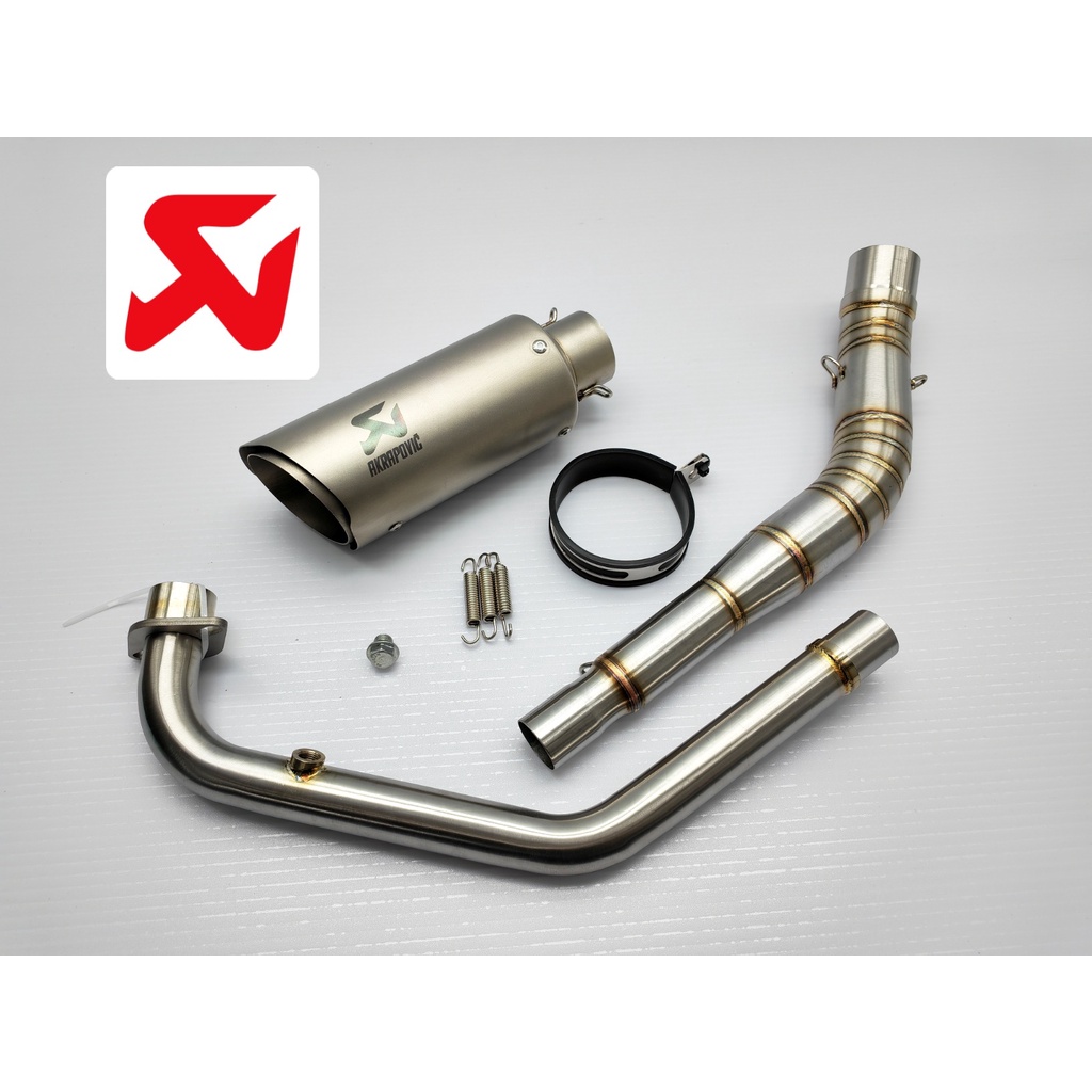 Exhaust Honda CBR150R 2021 Full System Piping Stainless Steel Akra ...