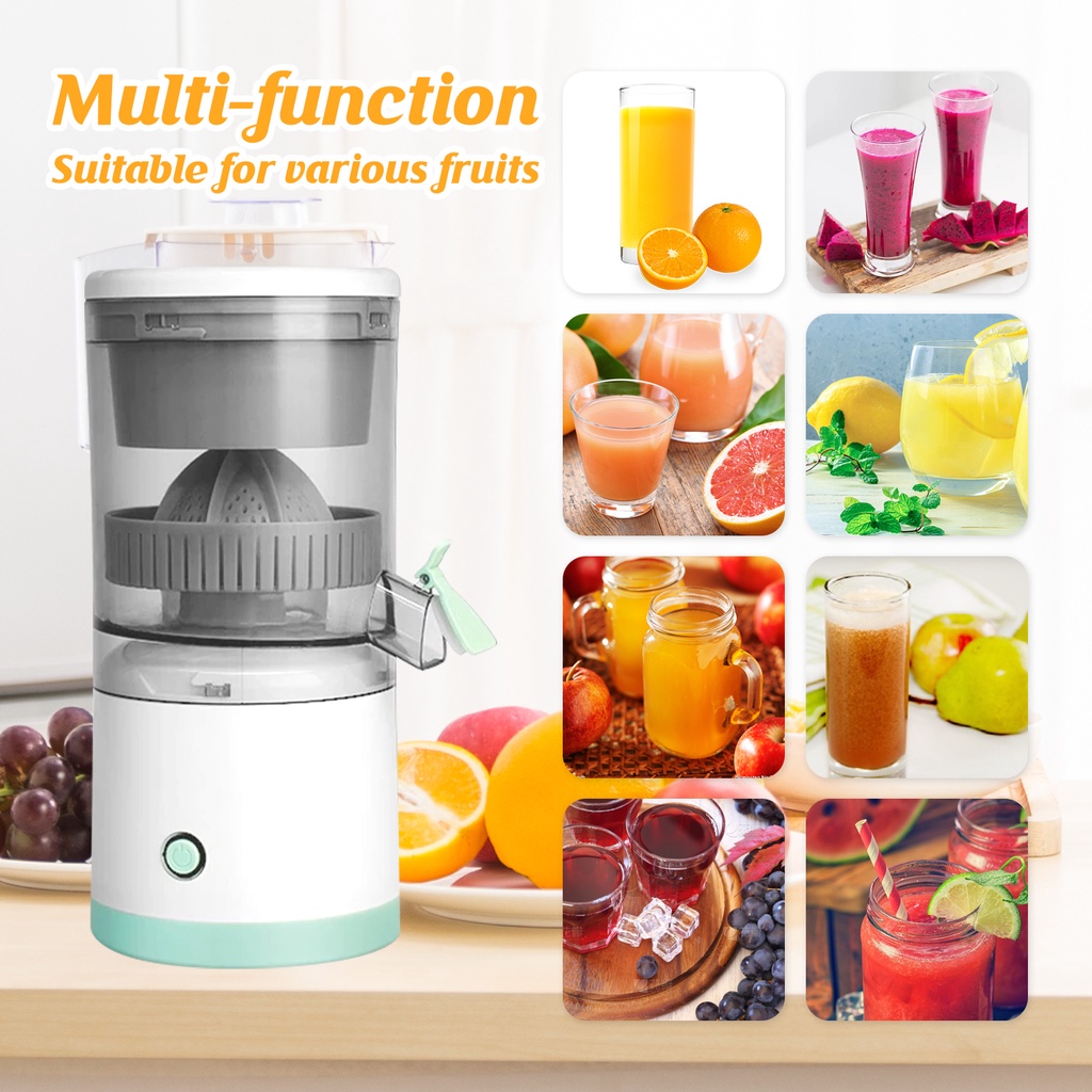 Wireless Portable Electric Juicer 45W Juice Separation USB Rechargeable  Multifunctional Household Juice Machine Mini Juicer Cup