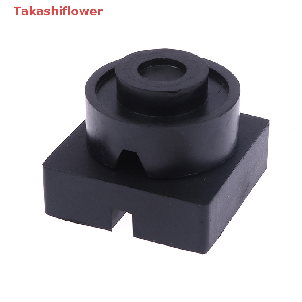 (Takashiflower) Universal Car Lift Jack Stand Rubber Pads Black Rubber