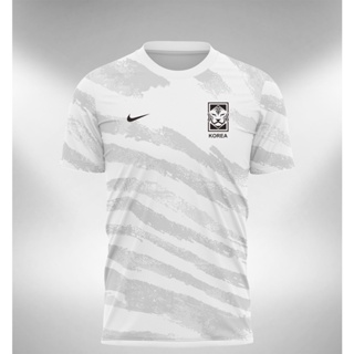 Buy Official 2022-2023 South Korea Pre-Match Football Shirt (White)