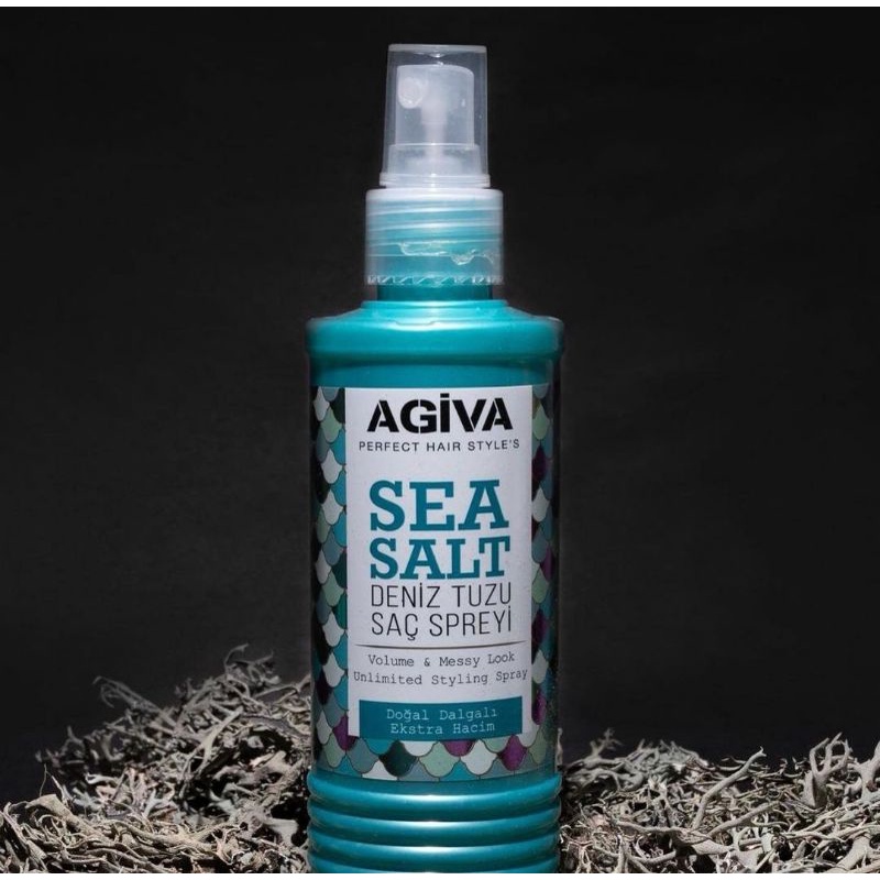 Agiva Sea Salt Hair Spray 300ML Volume and Messy Look Unlimited