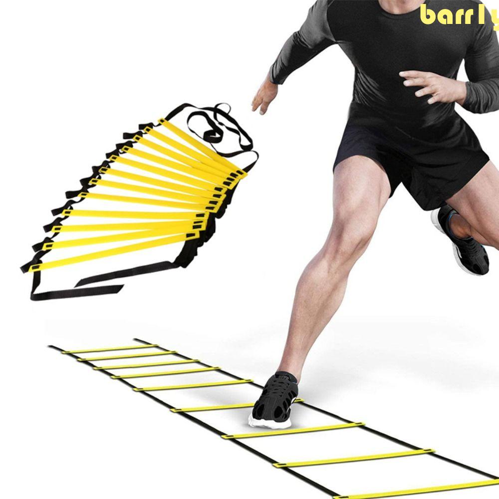 BARR1Y Training Ladders Outdoor Exercise Adjustable Sports Drills