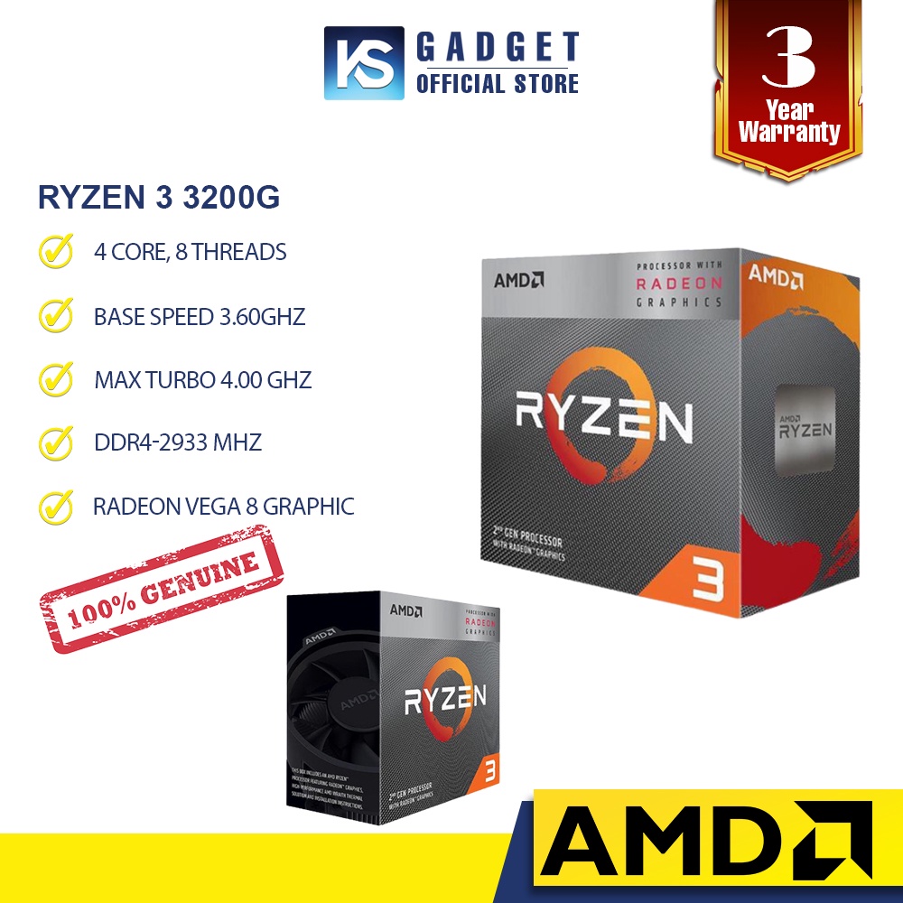 Amd ryzen 5 3600 vega online graphics