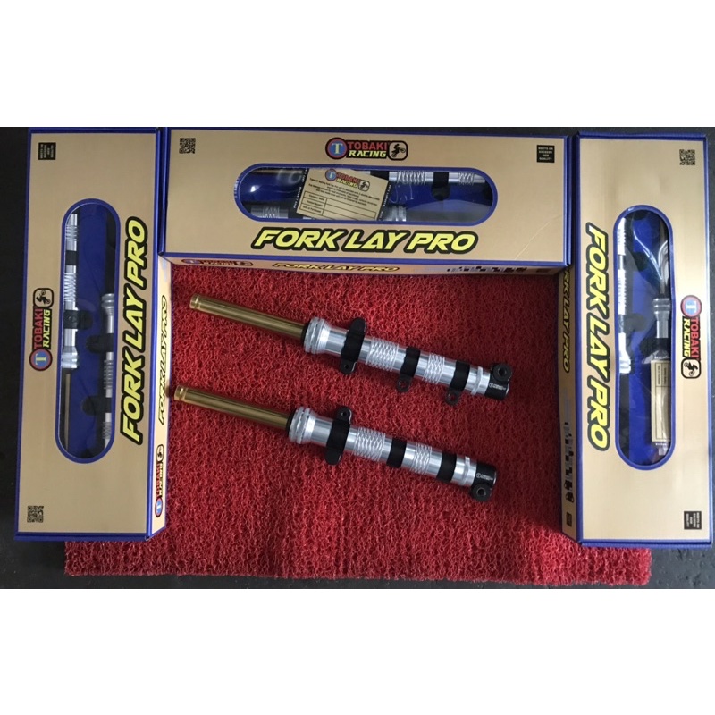 Fork Lay Pro TERBARU Y15 Y16 Lc135 v1>V8 Tobaki Racing （batang besar ...