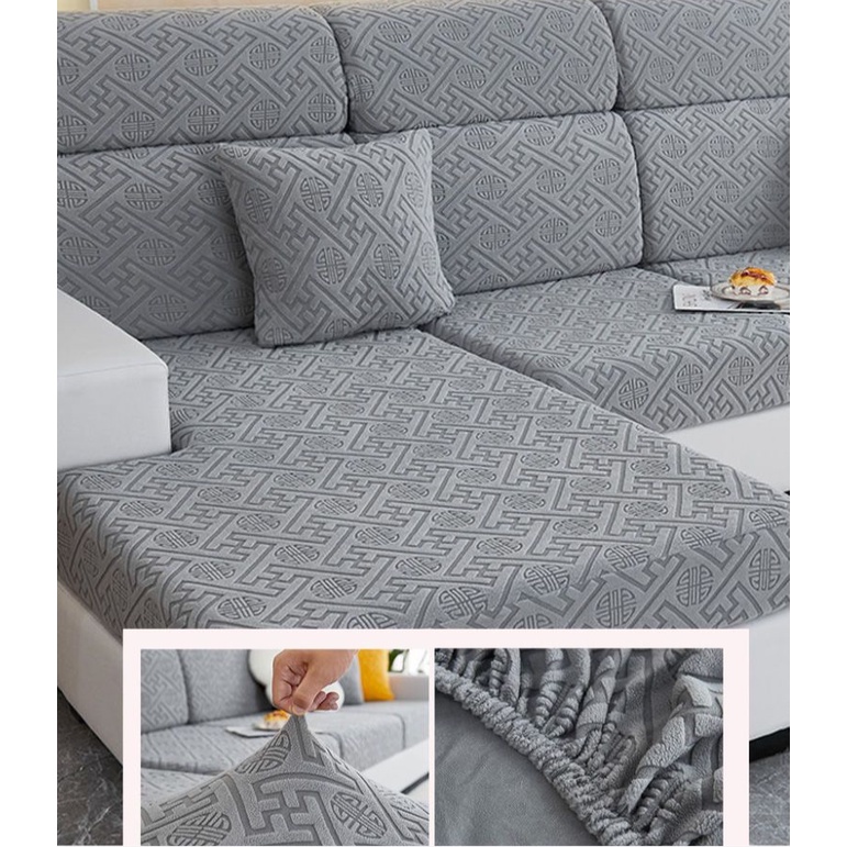 Universal sofa cover All inclusive universal cat scratch proof sofa cushion cover thickened