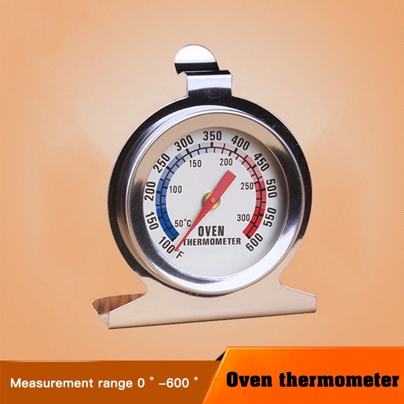 Oven Thermometer Stainless Steel Cooking Gauge Meat Pointer