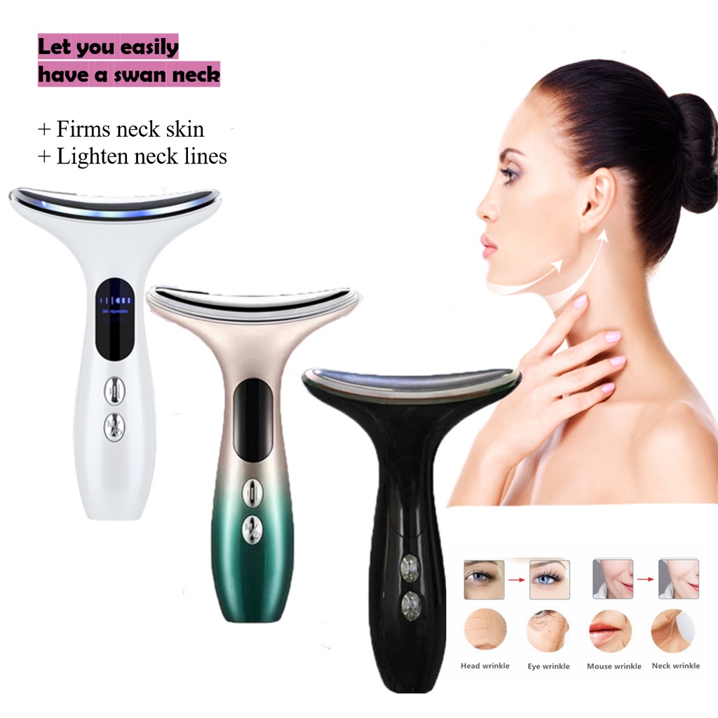 EMS Facial Massage Radiofrequency Device Device Facial And Neck Beauty ...
