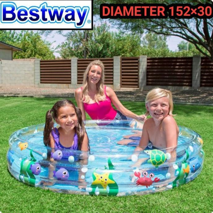 Bestway 51004 Deep Dive Kiddie Pool Shopee Malaysia