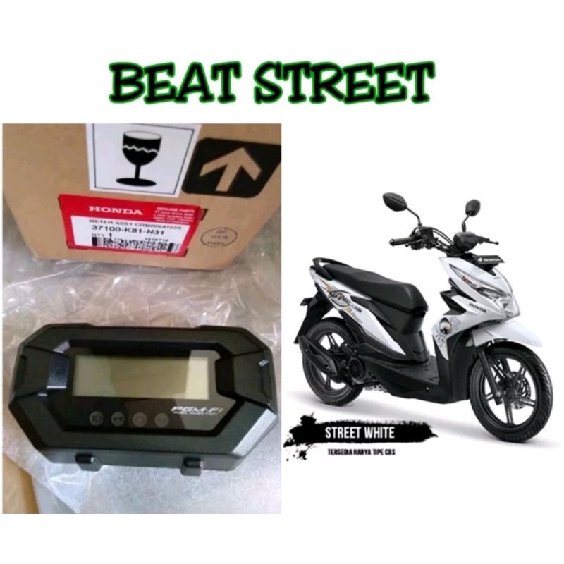 Speedometer beat street Old original Official AHM HONDA Shopee Malaysia