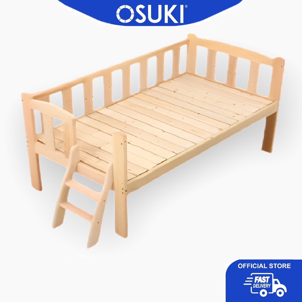 OSUKI Baby Cot Attached to Parents Bed with Staircase (150 x 70cm) Shopee Malaysia