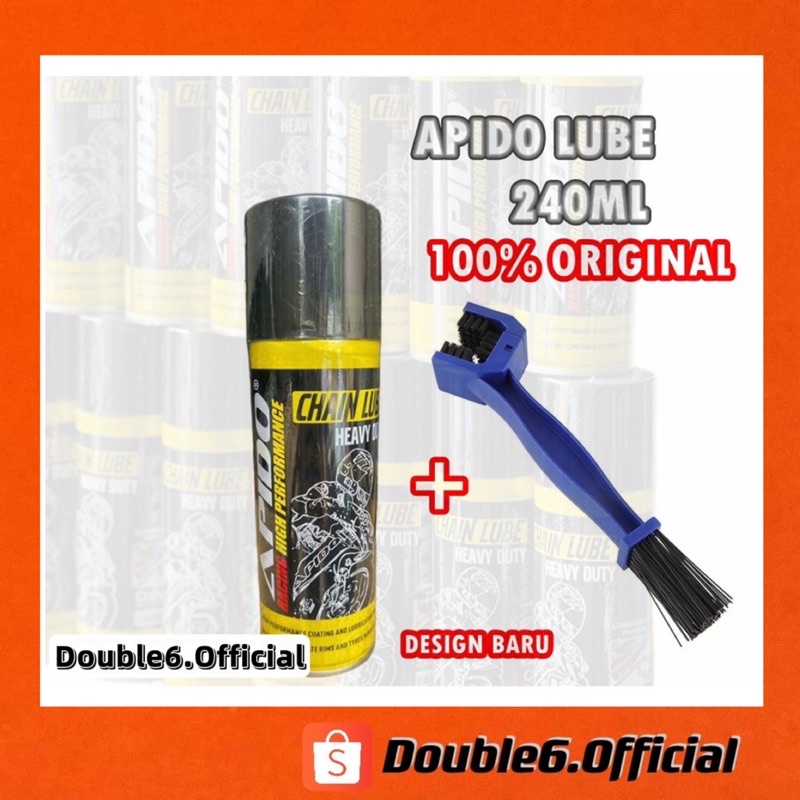 Apido Chain Lube Spray Minyak Rantai Biasa O-ring X-ring Motor Dan ...