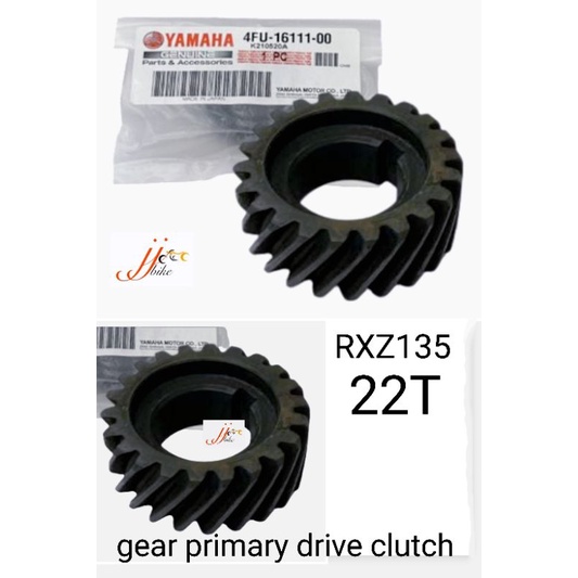 RXZ Y125 PRIMARY CLUTCH GEAR 22T YAMAHA RXZ135 | Shopee Malaysia