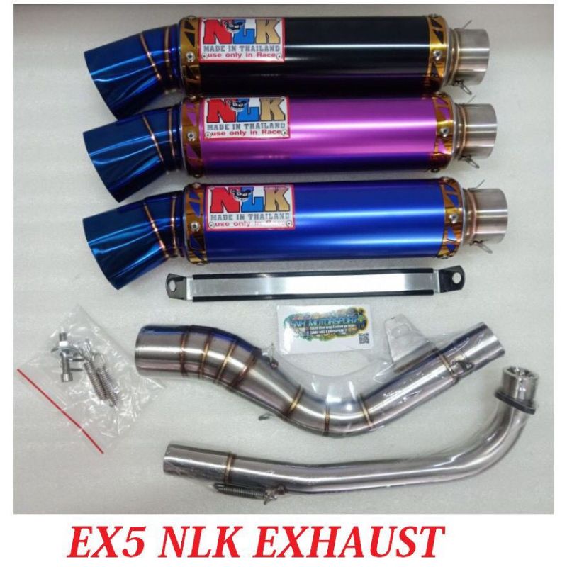 Exhaust Nlk Ex5srl115fi 28mm Shopee Malaysia 7438